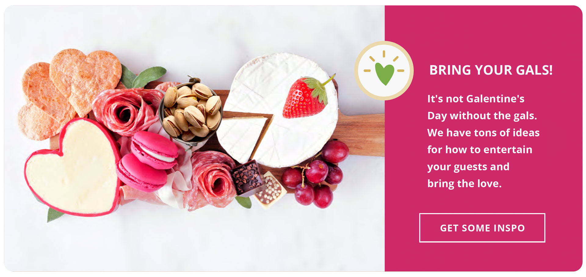 Galentine's Day with Pistachios