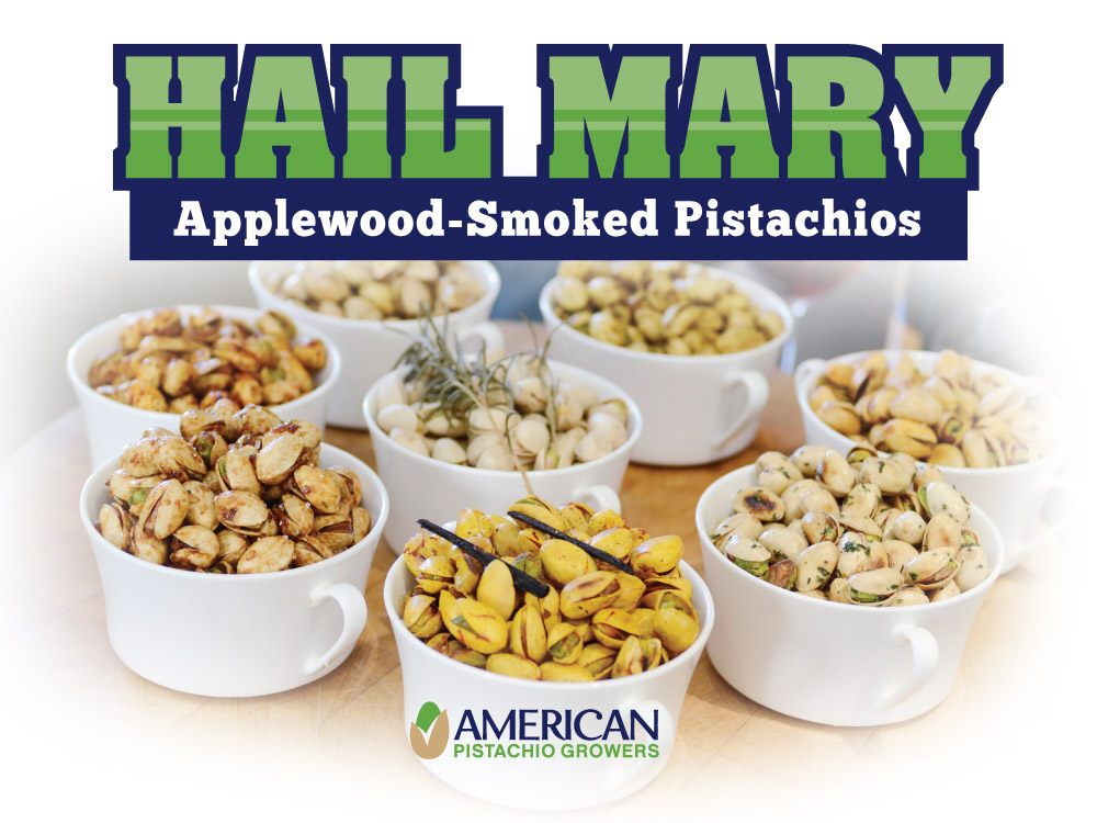 Applewood Smoked Pistachios By: Chef Grant MacPherson