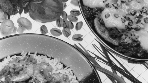 Pistachio Stir-fry with Prawns