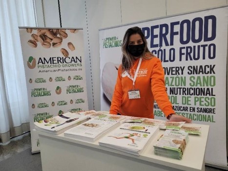 American Pistachios at Food Conference in Spain