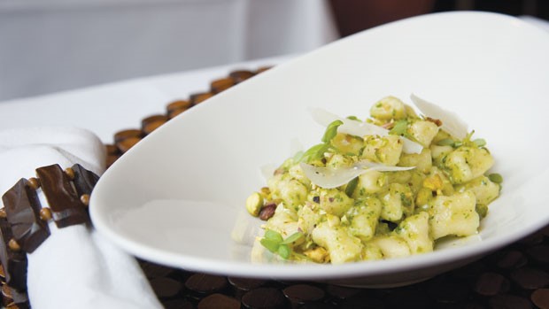 Potato Gnocchi With Pistachio And Basil Pesto by Ethan Stowell