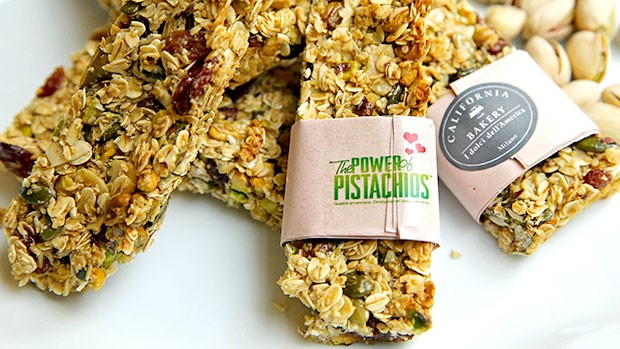 Power Pistachio Bars