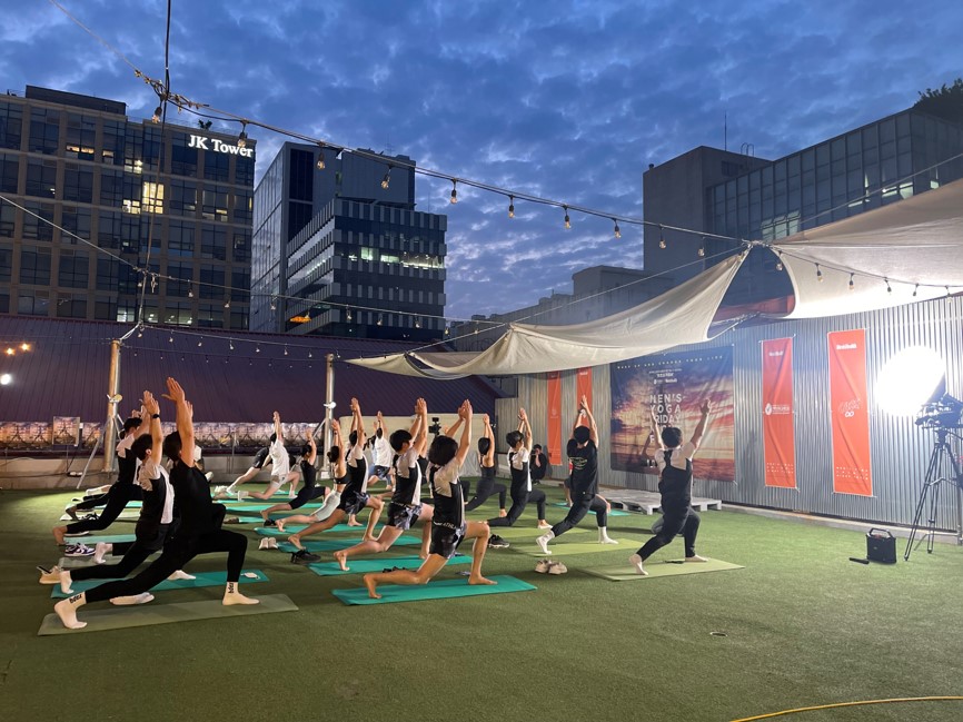 Men's Yoga Event in South Korea