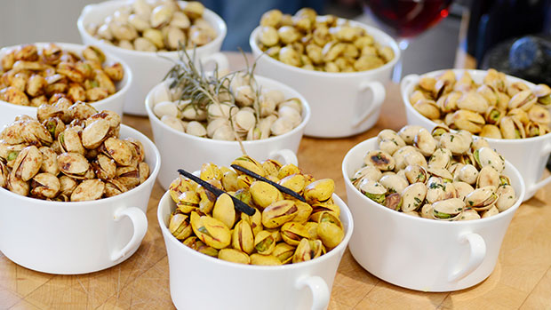 American Pistachios with Teriyaki and Dijon Mustard 